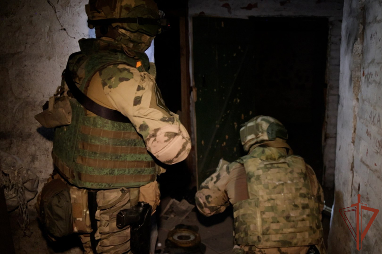 Росгвардейцы во взаимодействии с сотрудниками ФСБ обнаружили в ЛНР крупный схрон оружия и боеприпасов (видео)