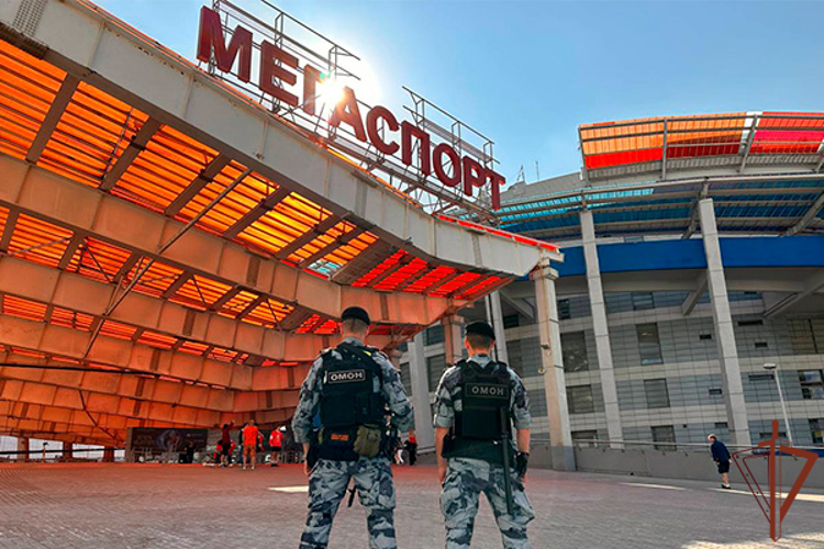 Росгвардейцы обеспечили правопорядок на спортивных мероприятиях в Москве