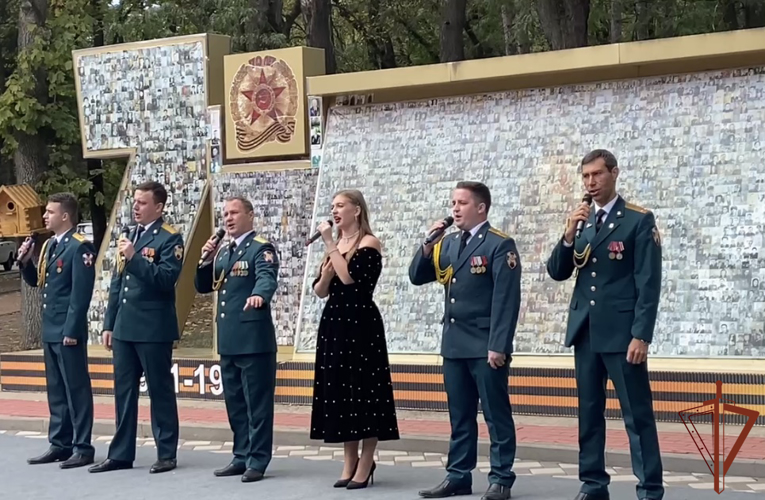 Концерты ансамбля песни и пляски Росгвардии прошли в городах Кавказских Минеральных Вод