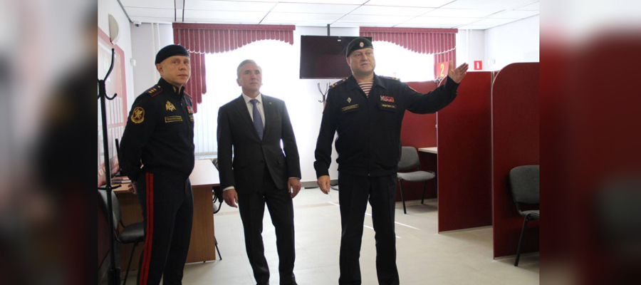Генерал-полковник полиции Анатолий Маликов открыл новое здание центра лицензионно-разрешительной работы в Тюмени