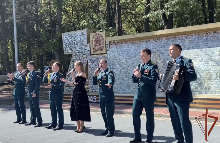 Концерты ансамбля песни и пляски Росгвардии прошли в городах Кавказских Минеральных Вод