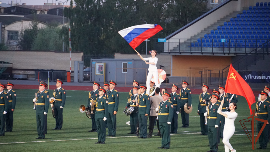 Военный оркестр Северо-Западного округа Росгвардии выступил на музыкальном фестивале в Пскове