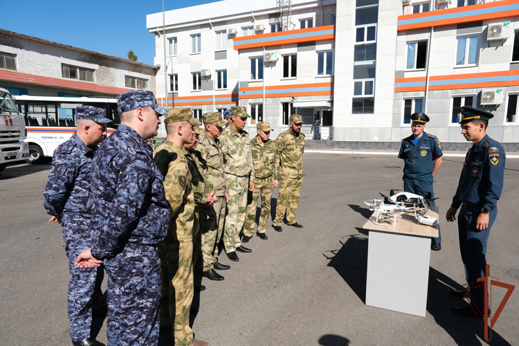 Сбор специалистов пожарной охраны Южного округа Росгвардии завершился в Астрахани 