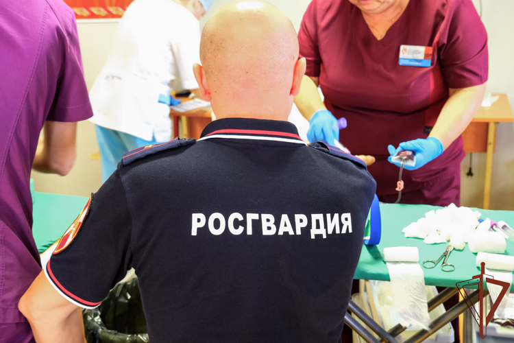 Росгвардейцы в Калининграде пополнили региональный банк донорской крови 