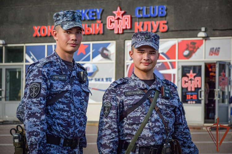 Росгвардейцы обеспечили безопасность спортивных мероприятий в Санкт-Петербурге