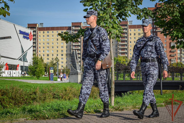 Росгвардейцы обеспечили безопасность спортивных мероприятий в Санкт-Петербурге