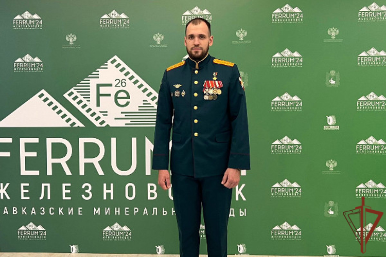 Офицер Росгвардии Герой России Никита Палазник стал гостем  кинофестиваля «FERRUM-24» 