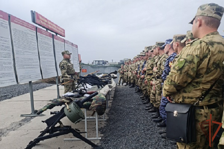 В Ростовской области завершился учебный сбор с офицерами-выпускниками Южного округа Росгвардии