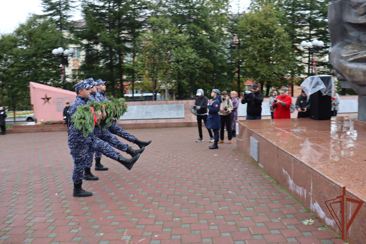 В Восточном округе Росгвардии прошли мероприятия ко дню окончания Второй мировой войны