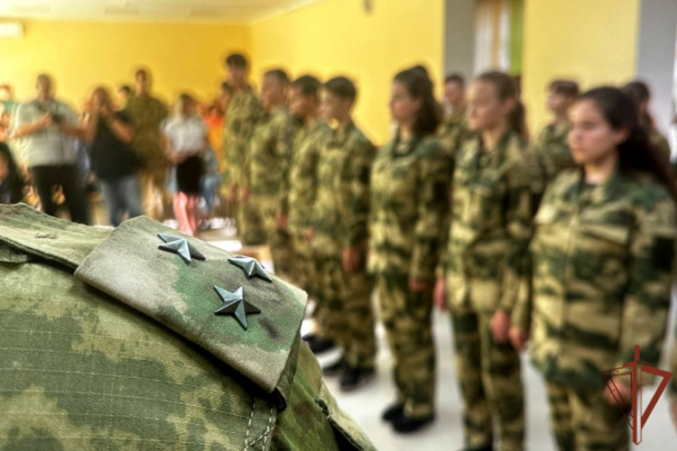 Новые подшефные Росгвардии классы открылись в Южном округе