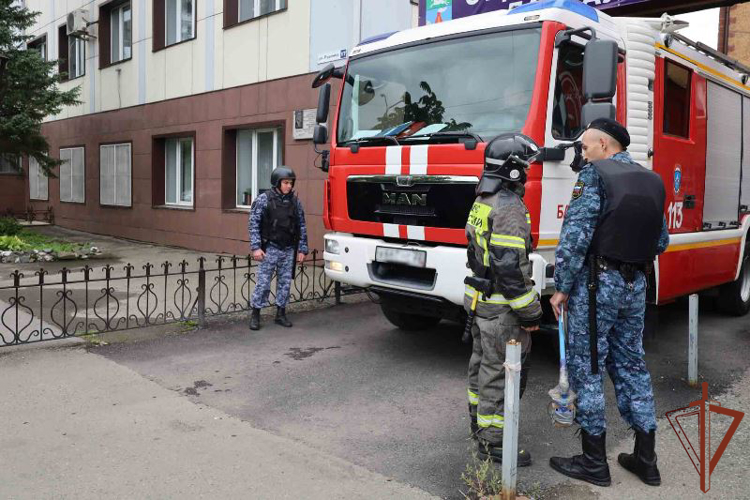 Росгвардейцы приняли участие в антитеррористической тренировке в Алтайском крае