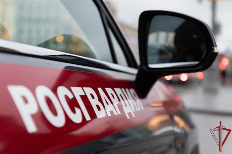 Росгвардейцы предотвратили возгорание автомобиля в Москве (видео)