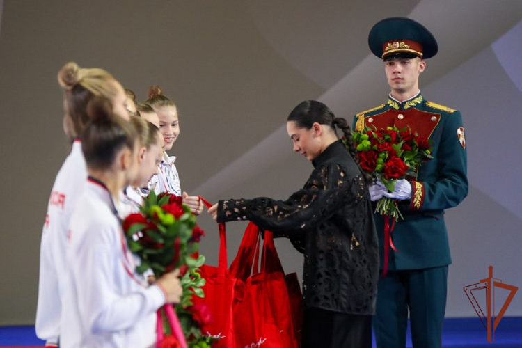 Росгвардейцы поддержали российских гимнасток в «Финале Кубка сильнейших» 