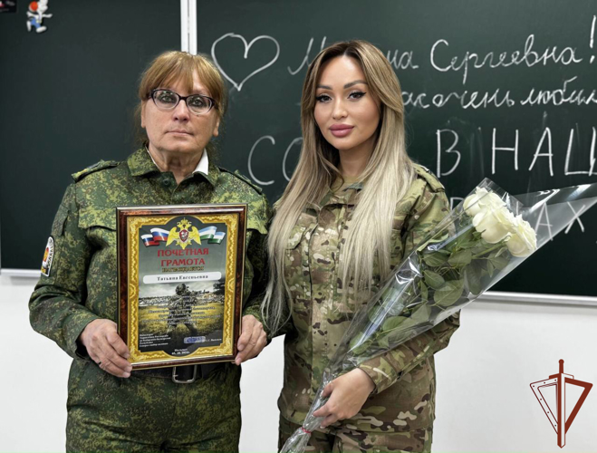 День учителя отметили в Северо-Кавказском округе Росгвардии