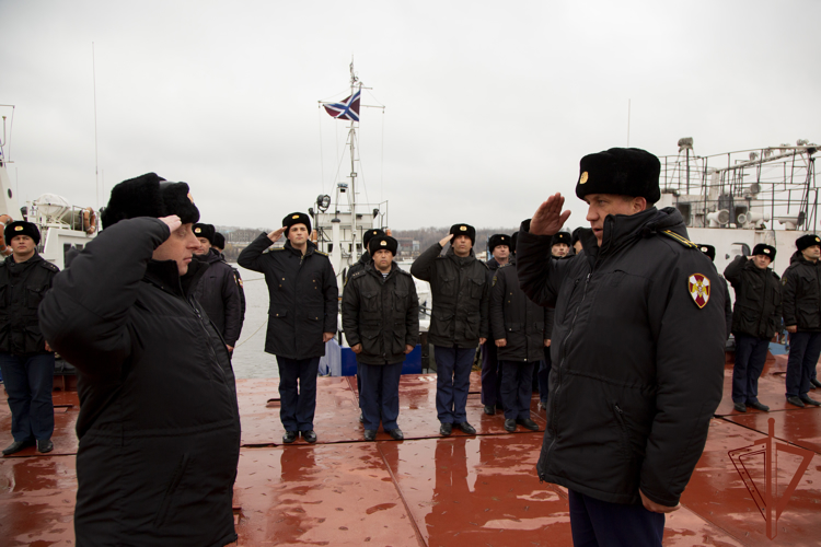В Хабаровске морской отряд Росгвардии в завершение навигации 2024 года провел рейдовый сбор