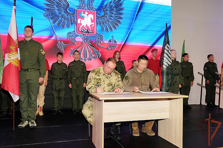 Соглашение о сотрудничестве между Росгвардией и «Юнармией» подписано в Запорожской области