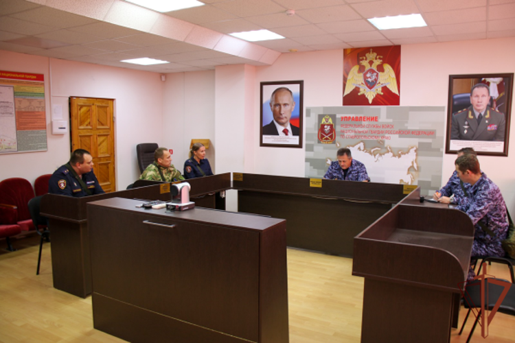 В Северо-Кавказском округе Росгвардии прошла тренировка по гражданской обороне 