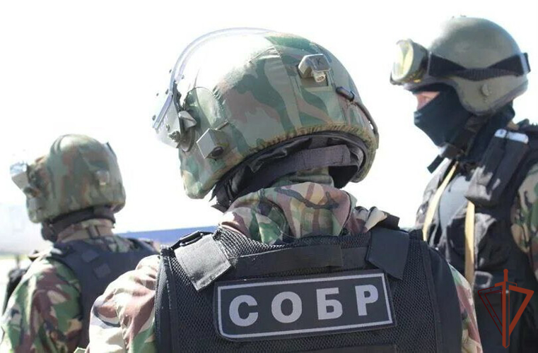 В Саратовской области при силовой поддержке  СОБР Росгвардии задержаны подозреваемые в убийстве
