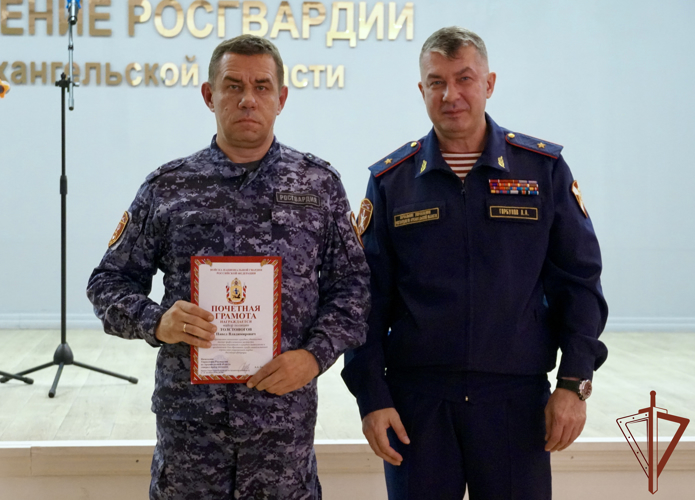 В Северо-Западном округе Росгвардии отметили День вневедомственной охраны Росгвардии