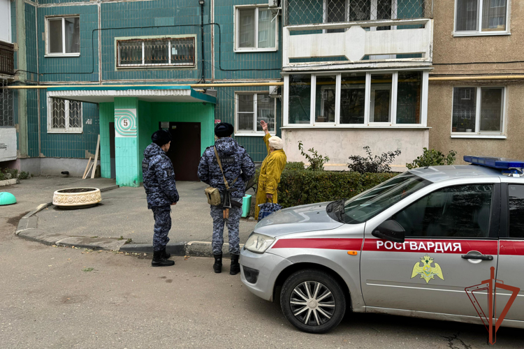 В Саратовской области сотрудники Росгвардии помогли пенсионерке с потерей памяти вернуться домой 