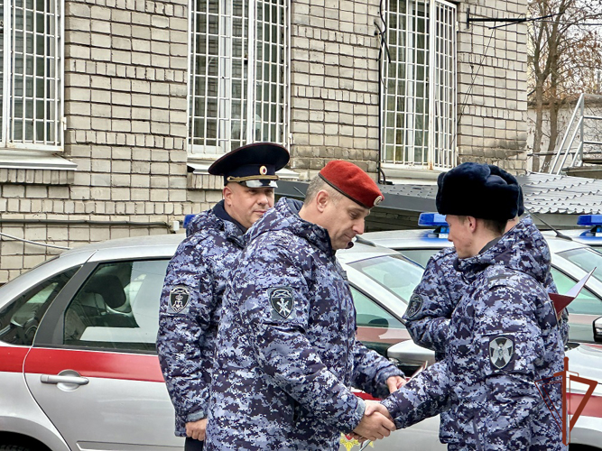 В Северо-Западном округе Росгвардии отметили День вневедомственной охраны Росгвардии