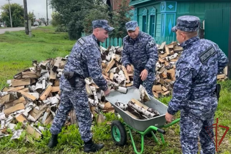 Сотрудники Росгвардии в Омске оказали адресную помощь семье участника СВО
