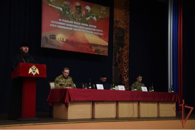 Представители духовенства встретились с военнослужащими Северо-Кавказского ордена Жукова округа Росгвардии