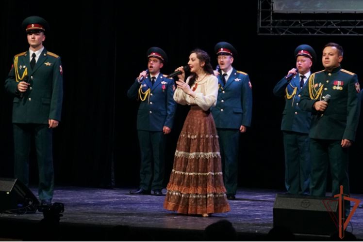 В Пскове выступил ансамбль песни и пляски Северо-западного округа Росгвардии
