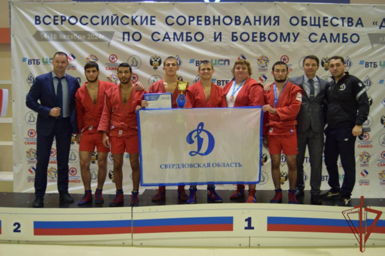 Военнослужащие Уральского округа Росгвардии стали призерами Всероссийского соревнования по самбо и боевому самбо