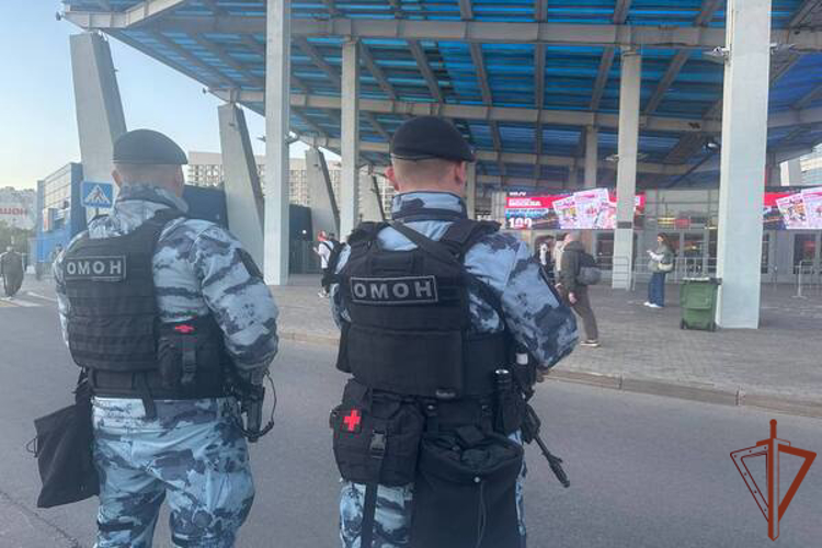 Росгвардейцы обеспечили безопасность на спортивных мероприятиях в Москве 