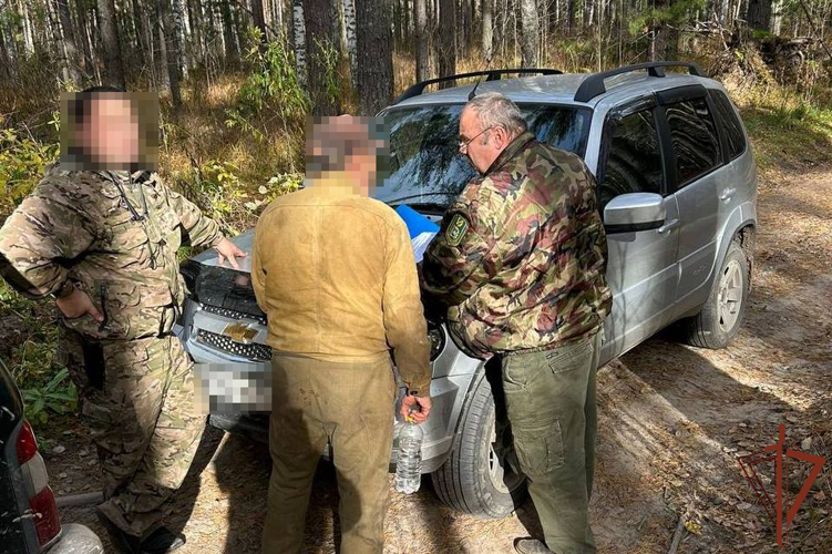 При содействии сотрудников Росгвардии в Томской области задержан подозреваемый в браконьерстве 