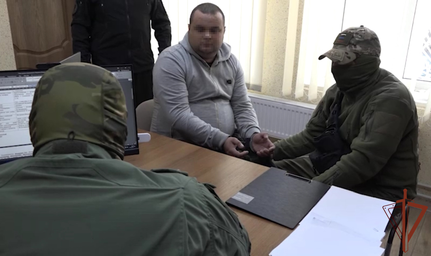 При силовой поддержке Росгвардии в Мелитополе задержаны подозреваемые в похищении людей и вымогательстве