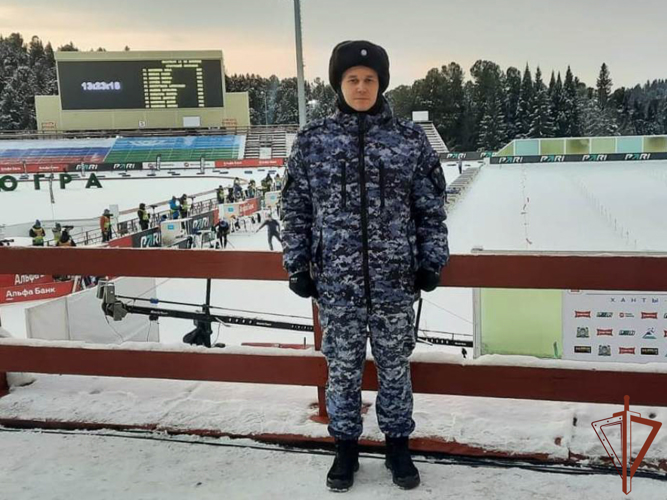 В Югре Росгвардия обеспечила правопорядок на чемпионате мира по ММА и этапе Кубка Содружества по биатлону