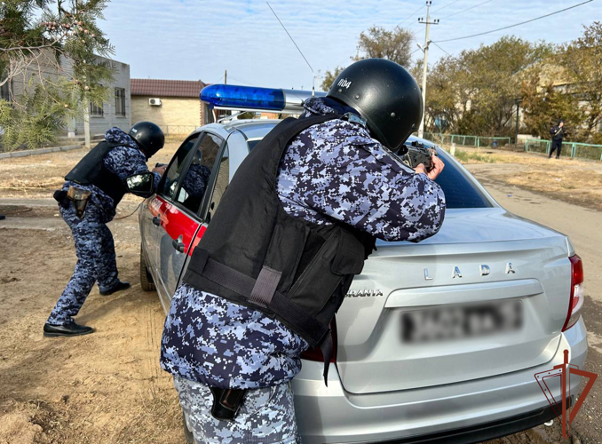 Межведомственное антитеррористическое учение проведено в Астраханской области при участии Росгвардии 