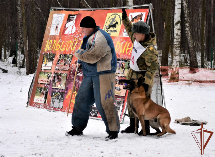 Курсанты Росгвардии одержали победу на чемпионате среди кинологов «Большой русский ринг»