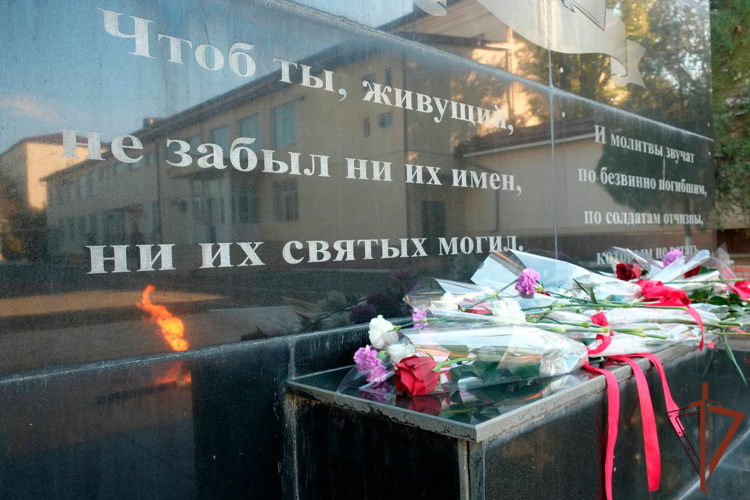 Ветераны Росгвардии почтили память военнослужащих и сотрудников ведомства, погибших при выполнении служебно-боевых задач 
