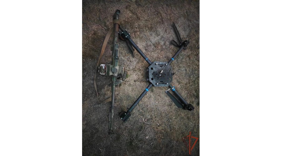 Росгвардейцы сбили вражеский беспилотник «Баба-Яга» и FPV-дрон камикадзе в Белгородской области (видео)