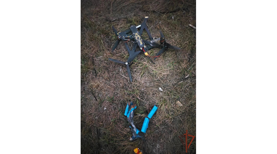 Росгвардейцы сбили вражеский беспилотник «Баба-Яга» и FPV-дрон камикадзе в Белгородской области (видео)