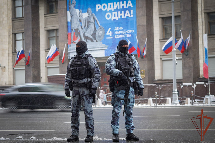 Росгвардия обеспечила безопасность в столице в День народного единства