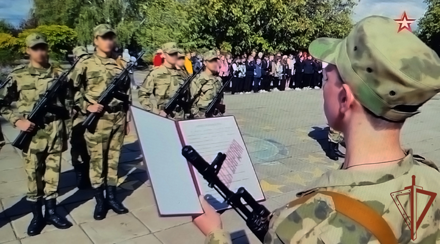 Документальный фильм с участием запорожских профильных классов Росгвардии вышел в эфир федерального телеканала (видео)