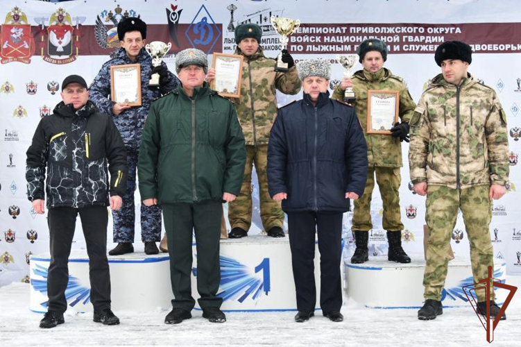 Чемпионат Приволжского округа Росгвардии по лыжным гонкам и служебному двоеборью прошел в Удмуртии  