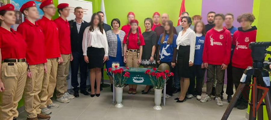 В Запорожской области открыли «Парту Героя» в честь офицера НКВД (видео)