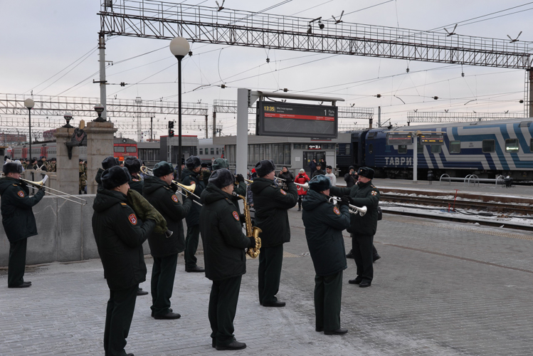 Новобранцы с Урала будут  служить в элитном соединении Росгвардии (видео)