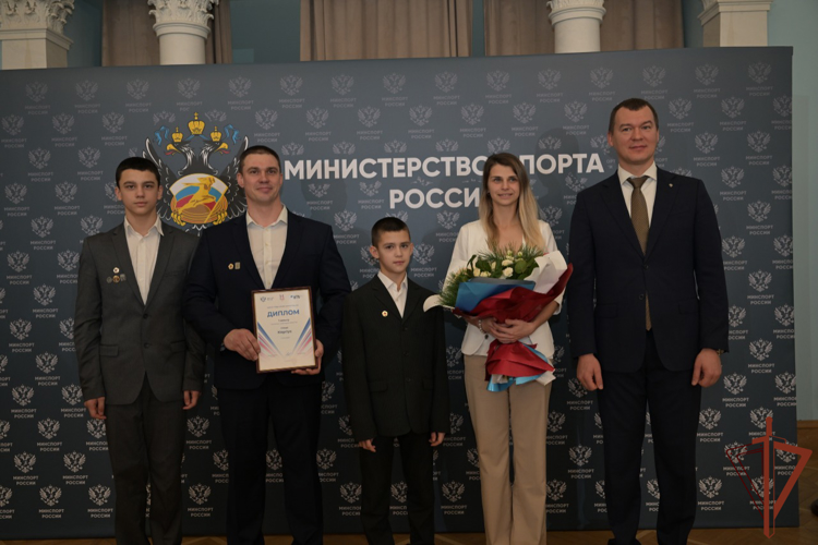 Семья росгвардейца из Нижегородской области одержала победу в конкурсе Минспорта России