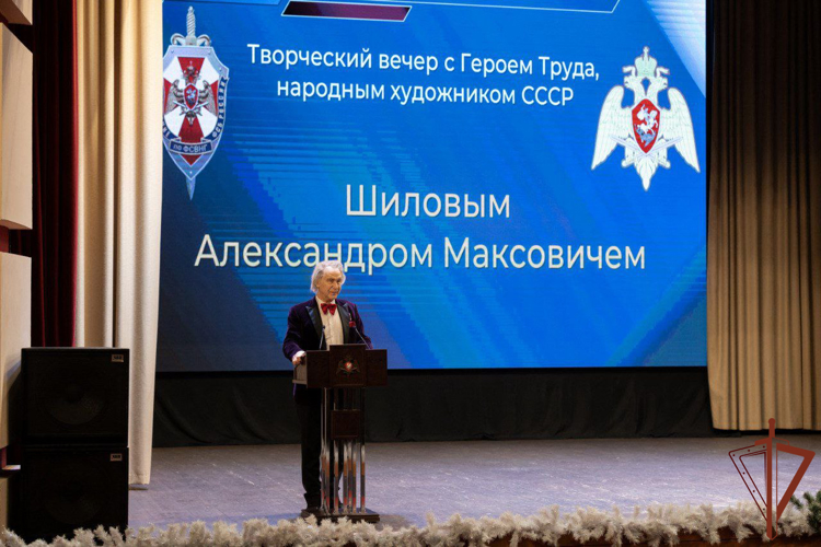 В Росгвардии прошла творческая встреча с народным художником СССР Александром Шиловым