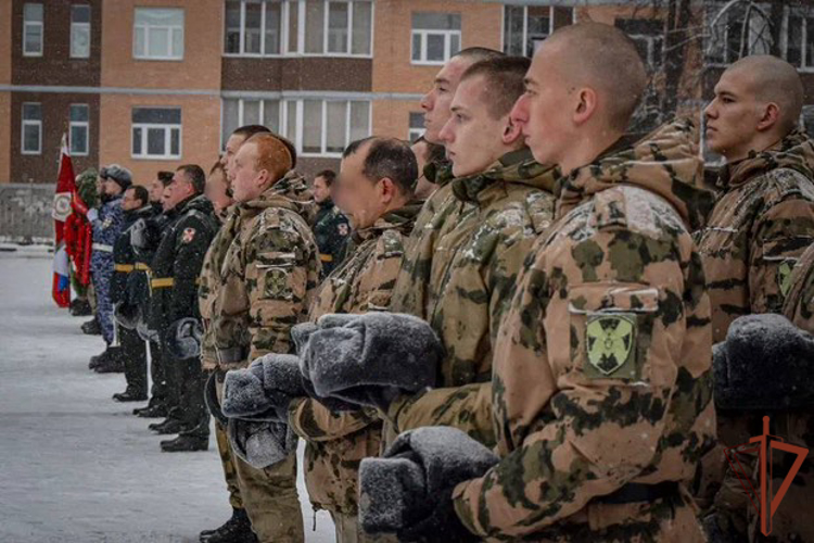 Память погибших при исполнении воинского долга в Северо-Кавказском регионе почтили в Северо-Западном округе Росгвардии