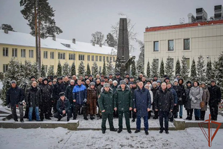 Память погибших при исполнении воинского долга в Северо-Кавказском регионе почтили в Северо-Западном округе Росгвардии