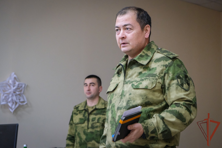 Заместитель командующего Северо-Западным округом Росгвардии подвел итоги служебно-боевой деятельности батальона охраны и обеспечения