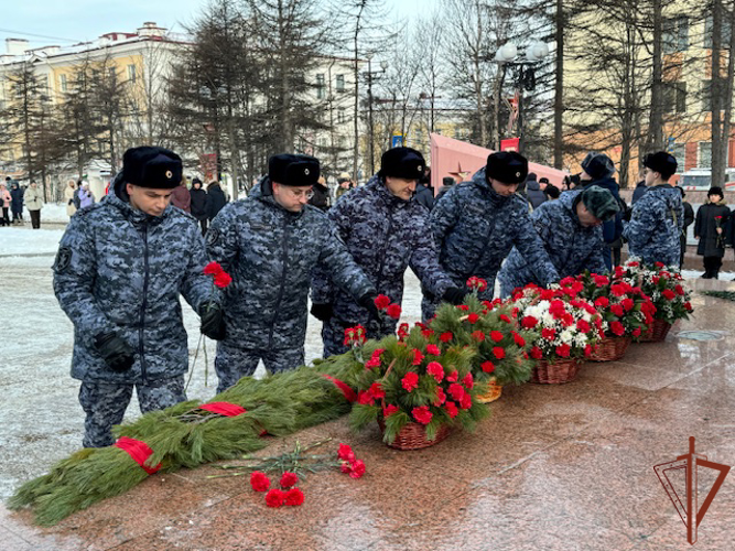 В Восточном округе Росгвардии состоялись мероприятия ко Дню Героев Отечества