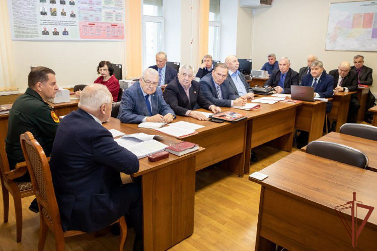В Росгвардии состоялось расширенное заседание Президиума Совета ветеранов 